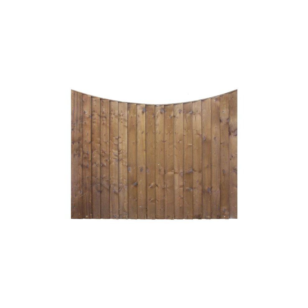 Concave Top Fence Panels