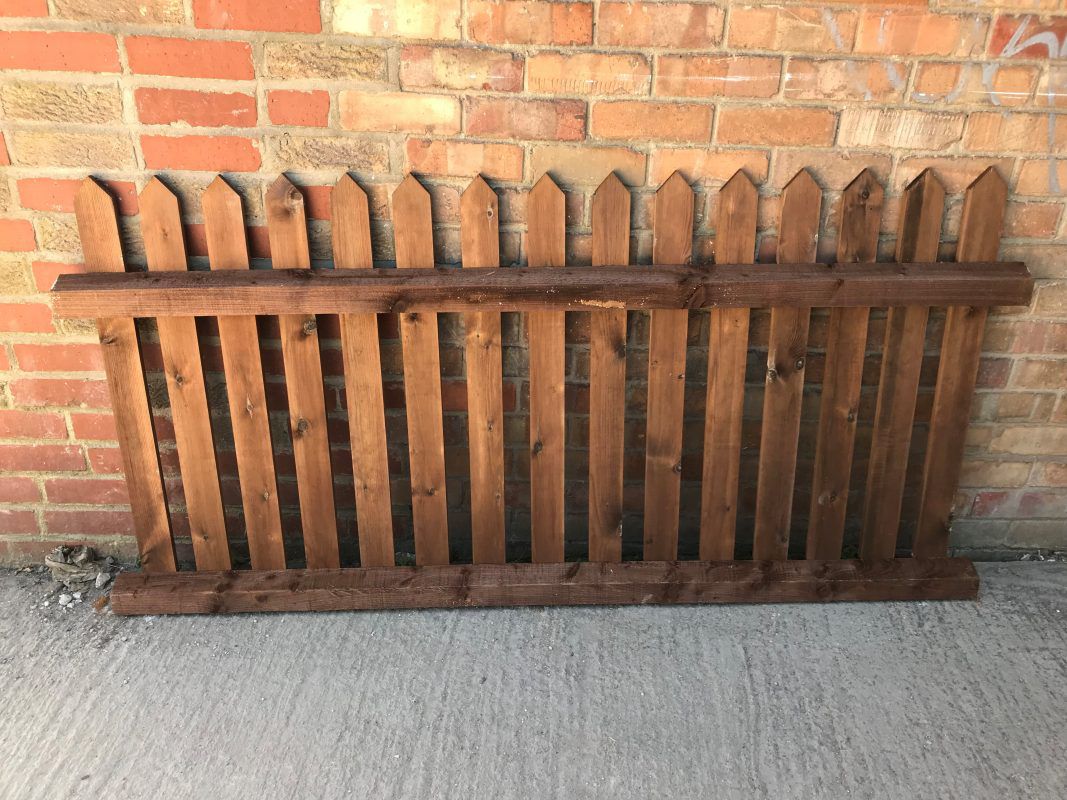 Pointed Top Picket Panels