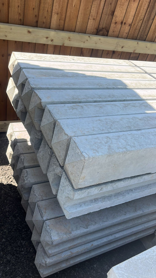 Concrete End Slotted Posts